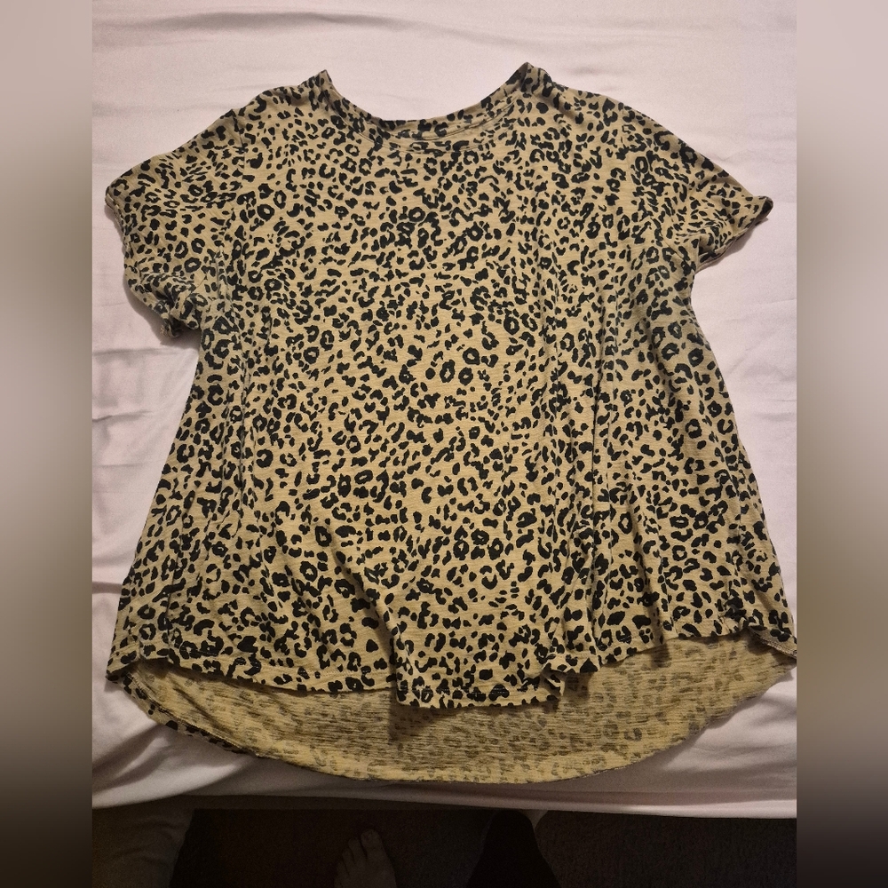 Old Navy Leopard Print Top